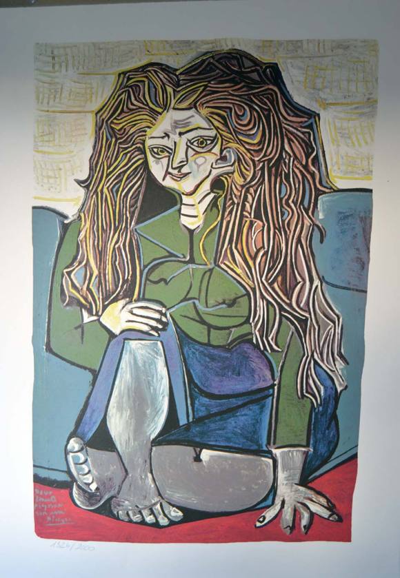 Pablo Picasso Retrato De Madame 1326 2000 Subasta Real Subastas