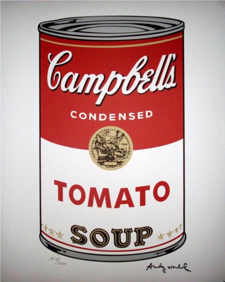 Por qué Andy Warhol pintaba botes de sopa Campbell's? - Subasta Blog de Arte