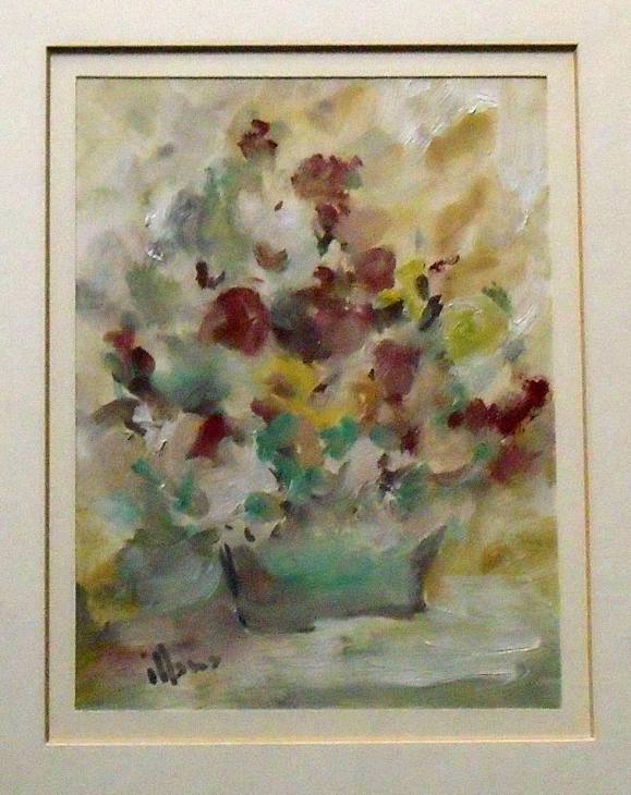 Mari Paz Illana. Óleo sobre tabla 