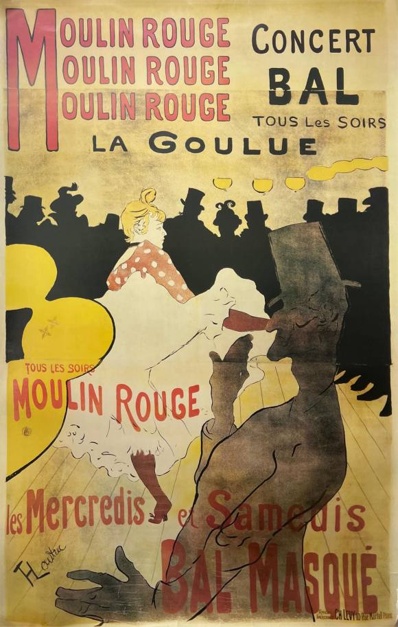 Toulouse Lautrec: "Moulin Rouge La Goulue" - Subasta Real · Subastas De ...