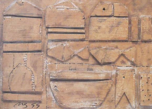 Aramis Ney. Litografía Galería Arte Contemporáneo. 1999. Firmada en plancha.