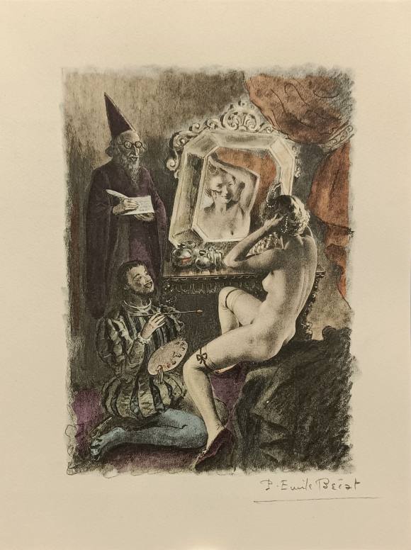 Paul-Émile Bécat: litografía erótica I