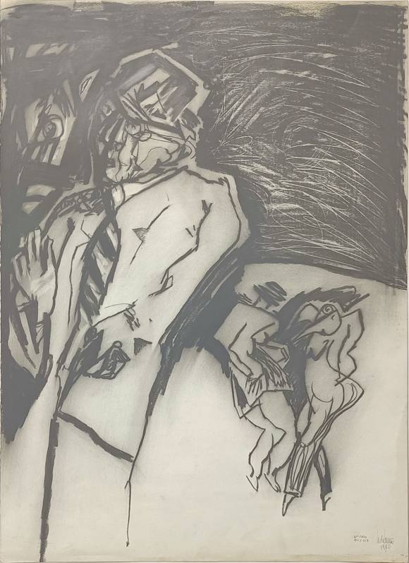 Jordi Samsó: dibujo sin título (1980)