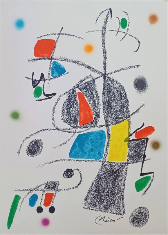Maravillas con variaciones acrósticas en el Jardín de Miró. 1975