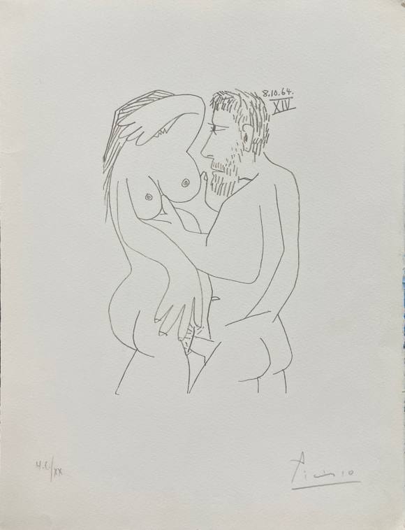 Pablo Picasso. Litografia 