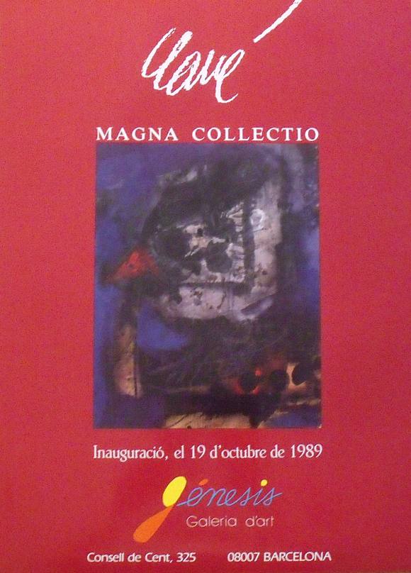 Antoni Clavé. Cartel Exposición 