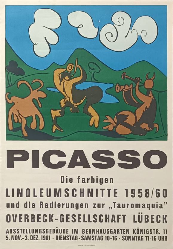 Pablo Picasso: cartel 