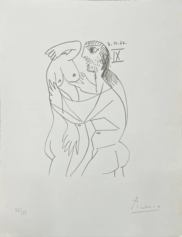 Pablo Picasso. Litografia 