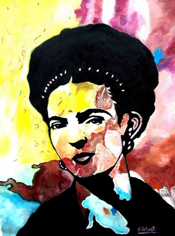 Frida Khalo  obra de Mercedes Gilaberte