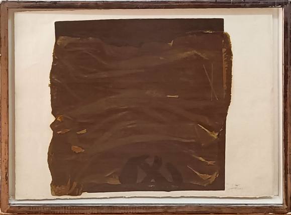 Antoni Tàpies: litografía sin título (1962) 16/50