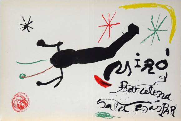 Joan Miró. Litografía 