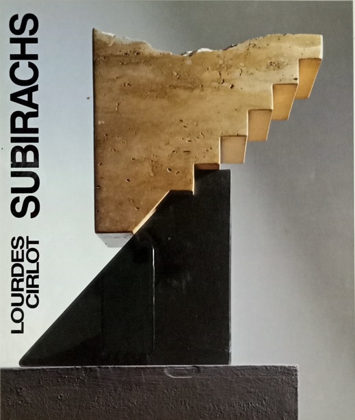 Josep Maria Subirachs: póster de la presentación de Lourdes Cirlot: Subirachs. De 1949 a 1990'
