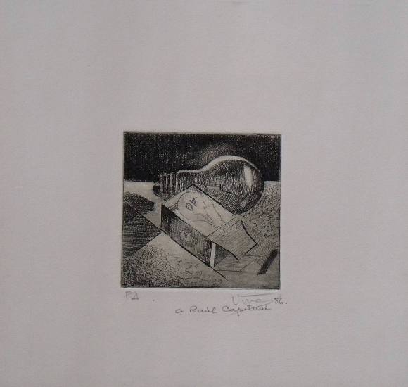 Roberto Vives Saurí. Grabado 