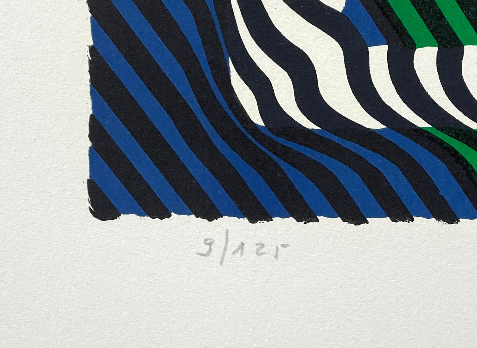 Victor Vasarely Zebra N 3 1984 9 125 Subasta Real Subastas De   Victor Vasarely Zebra N3 1984 9125 F1f7 