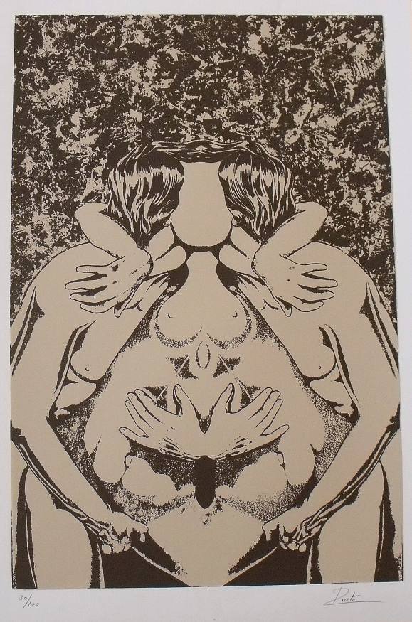 Manuel Prieto. Serigrafía 