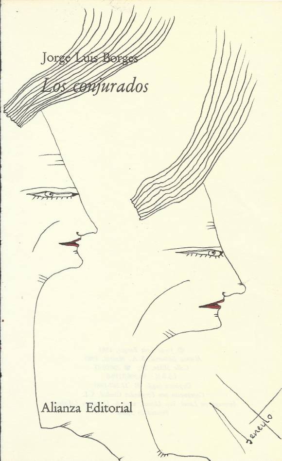 Antonio Beneyto. Dibujo a tinta y color sobre papel. Surrealismo. Firmado a mano. 20x12,5 cm. 