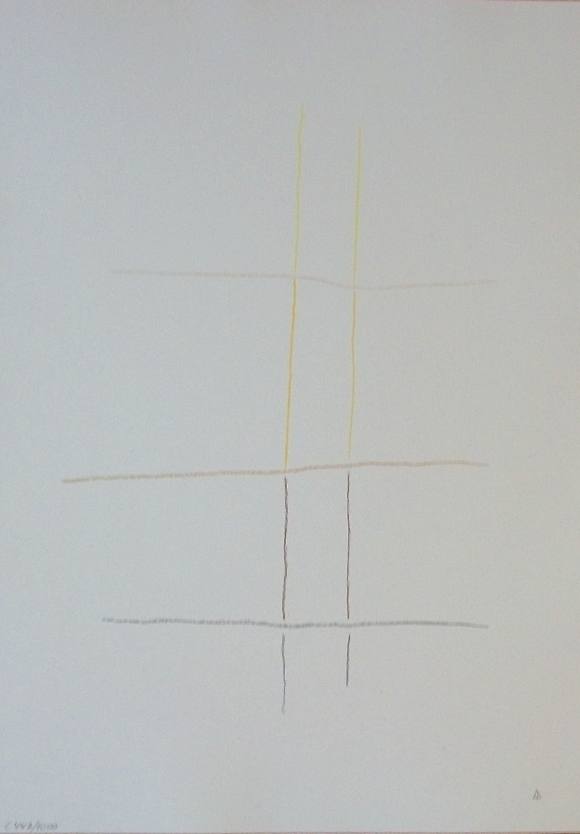 Andreu Alfaro. Litografia ”Sin título”. 45x32 cm. 2000. Certificado autenticidad. C 447/1000. 