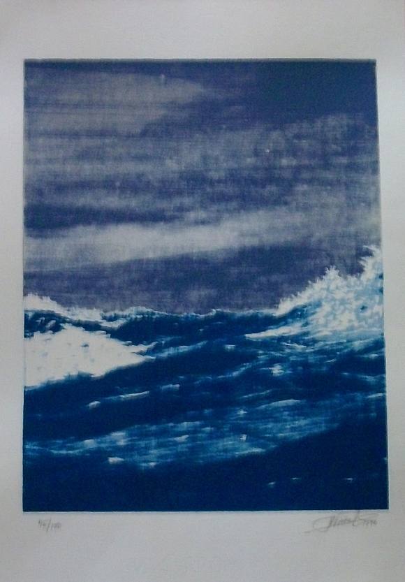 Albert Vidal. Serigrafía ”Ona”. 