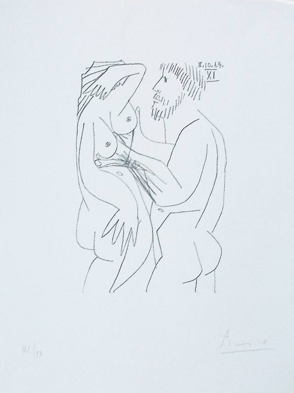 Pablo Picasso. Litografia Suite 