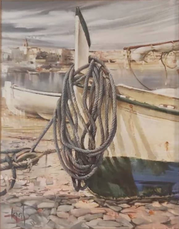 Jaume Laporta: óleo sin título