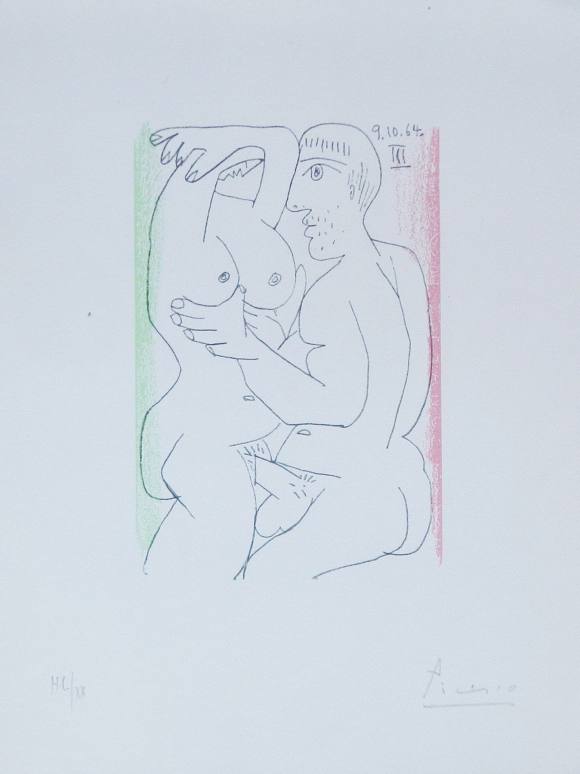 Pablo Picasso. Litografia 
