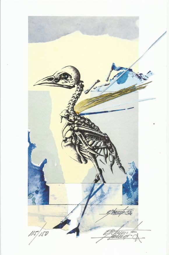 Ricard Jordà. Litografía firmada y numerada 115/150. 2023. Surrealismo 