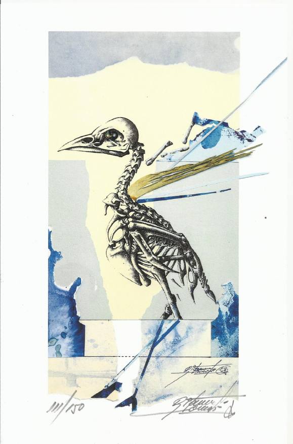 Ricard Jordà. Litografía firmada y numerada 111/150. 2023. Surrealismo 